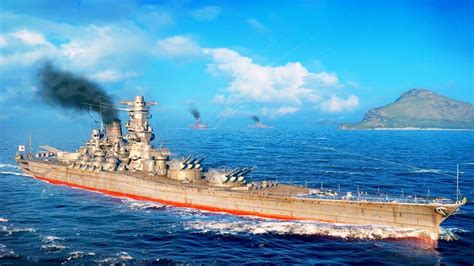 Yamato Biggest Battleship Ever Built In Wwii Battle World Of Warships