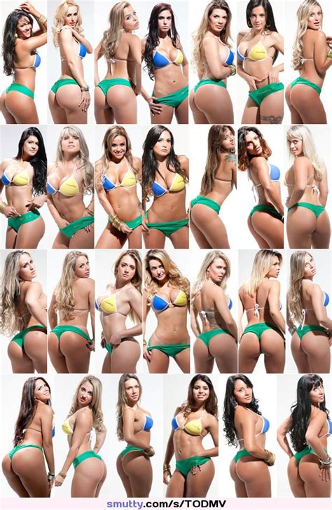 Contestants In Brazils Miss Butt Pageant