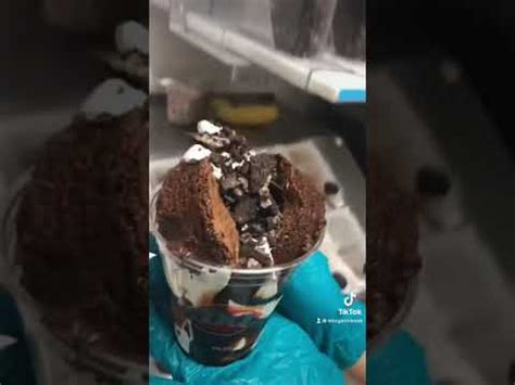 Day Of Working At Dairy Queen Brownie Oreo Cupfection Youtube