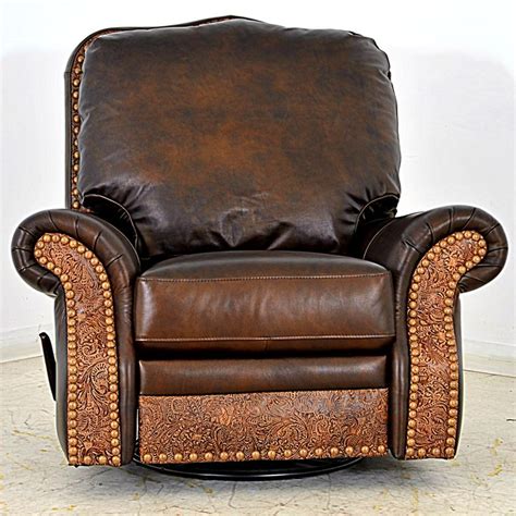 Leather Swivel Rocker Recliner Made In Usa Customize One For You