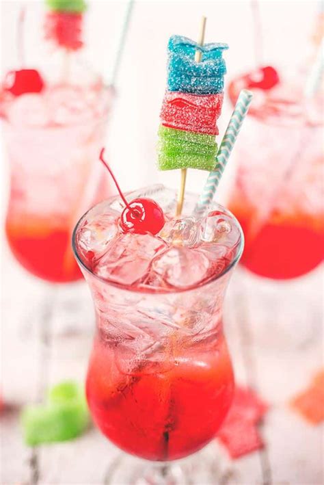 shirley temple drink recipe  thirsty feast