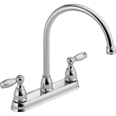 Delta kitchen faucets are designed to accommodate the majority of delta handles. Delta Vessona Kitchen Faucet Aerator