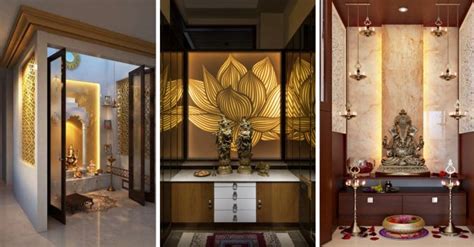 Top 17 Best Pooja Room Designs In Indian Style With Pictures
