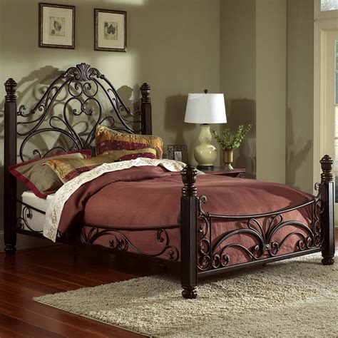 Largo Metal Beds King Diana Bed Great American Home Store Headboard