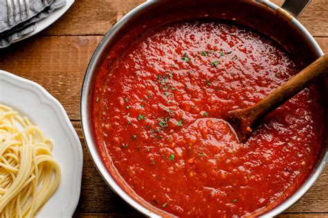 Classic Tomato Sauce Recipe For Pasta