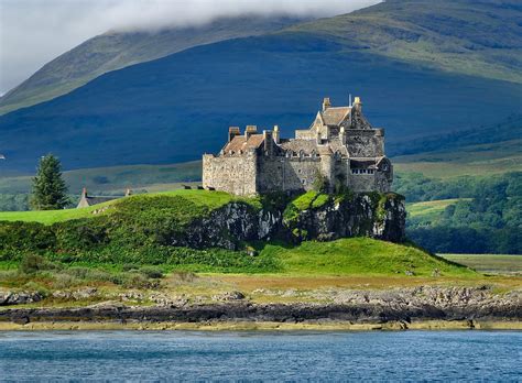 Duart Castle On The Island Of Mull Taken From The Ferry W Flickr