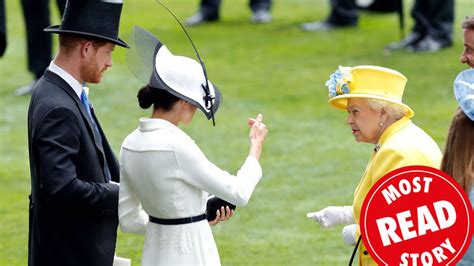 Did Meghan Markle Break The Golden Rule With The Queen At Ascot HELLO
