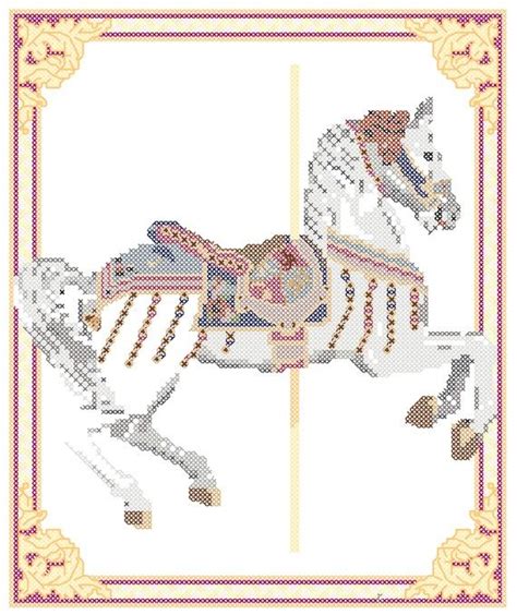 Baby cross stitch rocking horse patterns. 151 best Carousel/Rocking Horse Cross Stitch images on ...