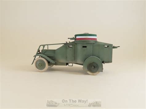Copper State Models Italian Armoured Car 1zm Kit No Csm 72001