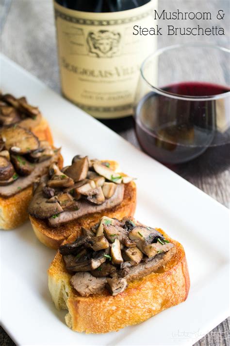 Fruit appetizers recipe indexone of the largest collections of trusted party and holiday appetizer recipes on the internet. Mushroom & Steak Bruschetta - White Lights on Wednesday