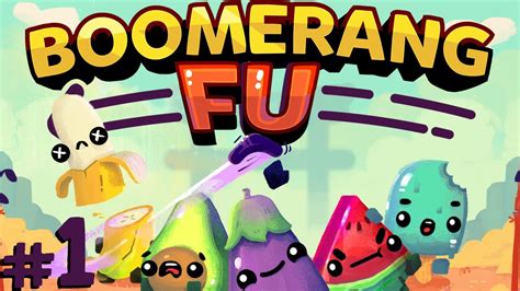 Boomerang Fu 1 Exploding Boomerangs 4 Player Gameplay Youtube