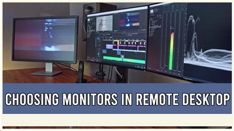 Choose Your Monitors In Microsoft Remote Desktop Youtube