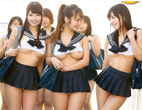 Anju Akane Ayaka Kuroki Ichina Nakamori 3girls Areola Slip Asian Breasts Female Focus