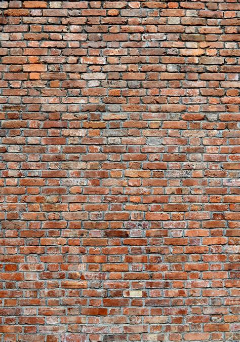 Red Brick Wall Texture Portrait High Quality Abstract Stock Photos