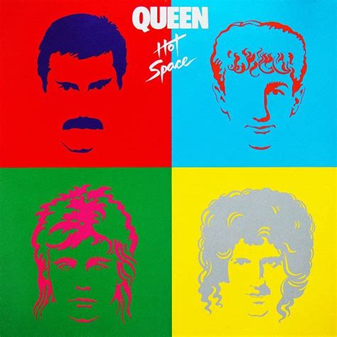 Queen Hot Space Album Cover Poster 24x24 Inches In 2021 Queen Album