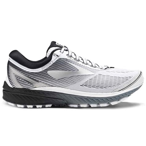 Brooks Mens Ghost 10 Running Shoes White Eastern Mountain Sports
