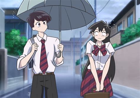 Komi Shouko And Tadano Hitohito Komi San Wa Komyushou Desu Drawn By