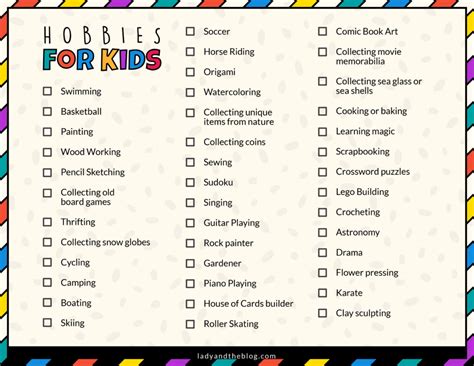 65 Hobbies For Kids That Are Fun Creative And Filled With Passion