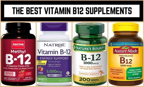 The 10 Best Vitamin B12 Supplements To Buy 2024 Jacked Gorilla