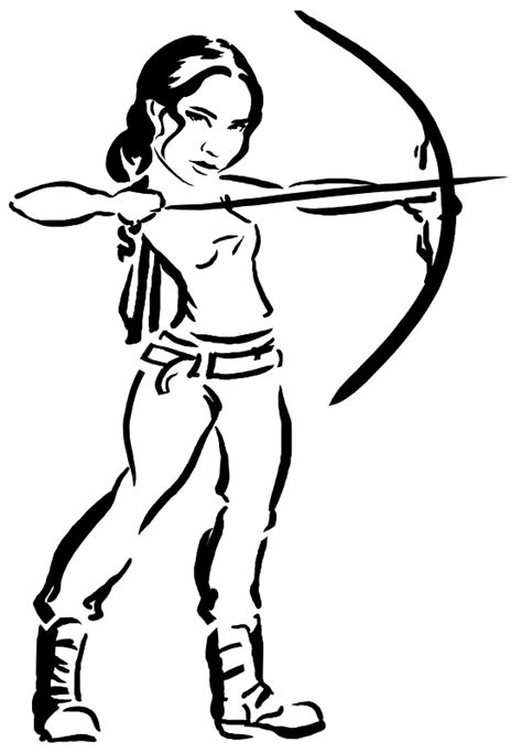 Female Archer Clipart Free Download Transparent Png Creazilla