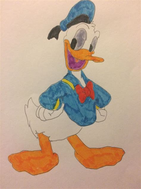 Donald Duck My Drawings Drawings Character