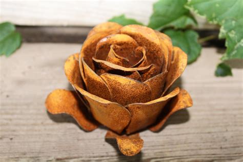 Metal Large Rose Flower Forever Bloom