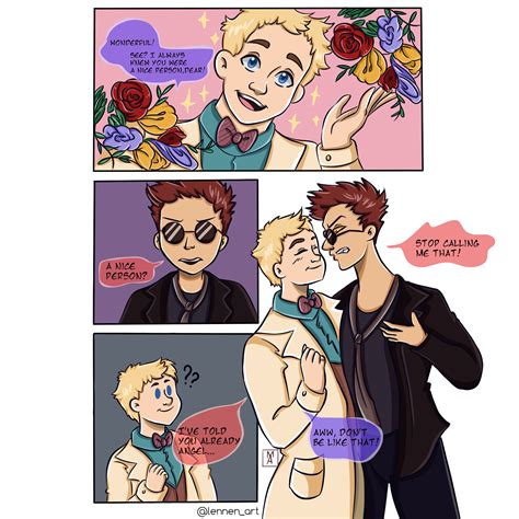 Artstation Good Omens Short Comic