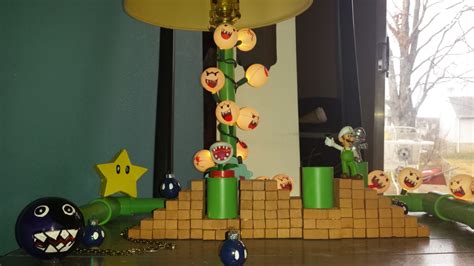 Mario Lamp And Night Light Lighting Bricks Pipe In Upcycled Works