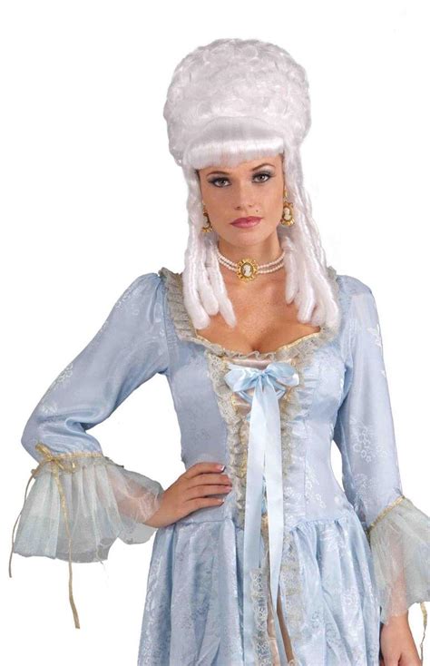 Platinum White Marie Antoinette Adult Costume Wig Toynk Toys