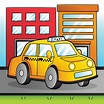 Taxi Cartoon Colored Vehicle Illustration 6458322 Vector Art at Vecteezy