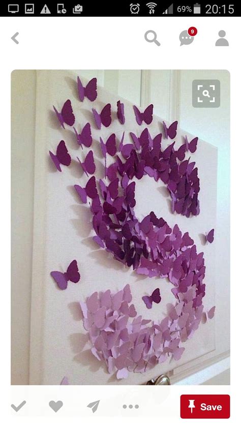 Enter at your own risk, but you might get stuck! Pin by Rina Tiana on great ideas | 3d butterfly wall art, Butterfly wall art, Paper flowers