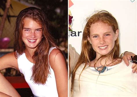 Brooke Shields And Grier Hammond Henchy At Age 12 Brooke Shields
