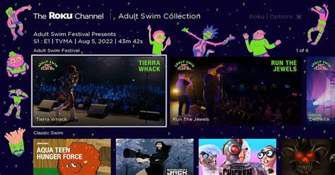 Stream The Adult Swim Festival On The Roku Channel