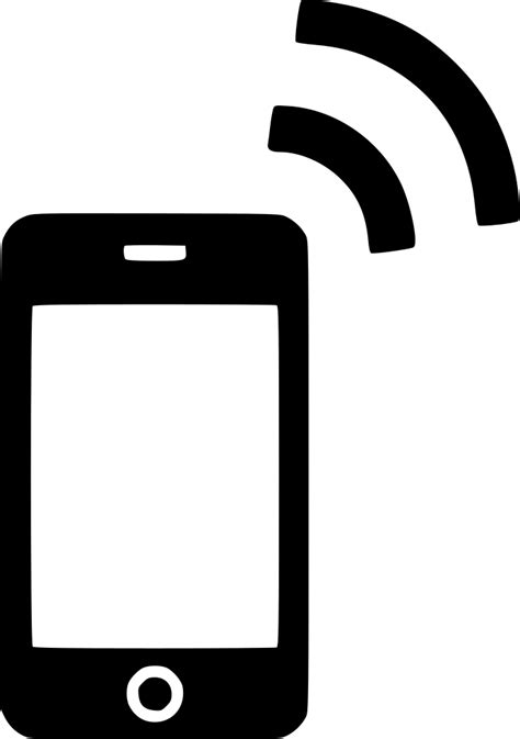 Phone Wireless Signal Svg Png Icon Free Download 500801