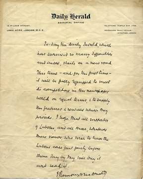 MacDONALD James Ramsay Letters Autographs Documents Manuscripts