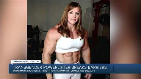 Champion Powerlifter Educates Others As Trans Woman