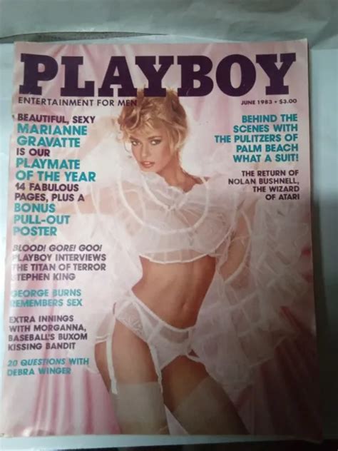 Marianne Gravatte Playboy Magazine June Playmate Jolanda Egger