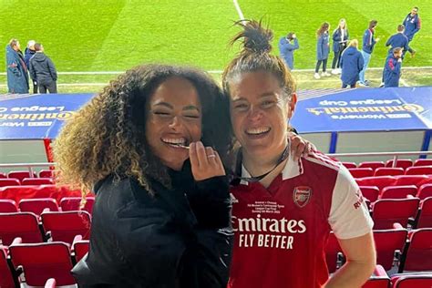 Love Islands Amber Gill Proudly Poses With Footballer Girlfriend Jen