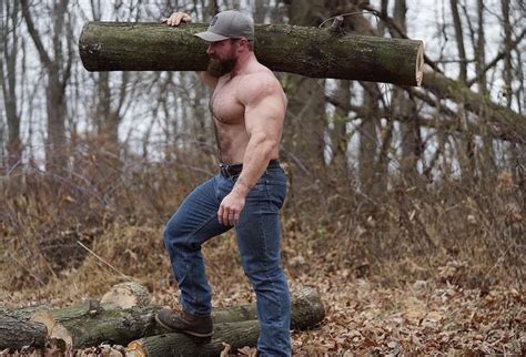 Lumberjack Muscle Imgur Men Beefy Men Lumberjack