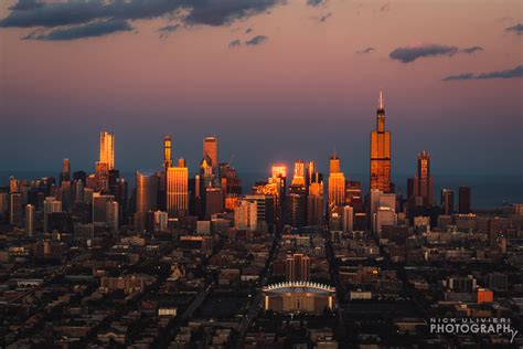 Chicagohenge An Equinox Sunset Nick Ulivieri Photography