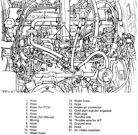 All wiring is txl grade. Toyota 22re wiring diagram