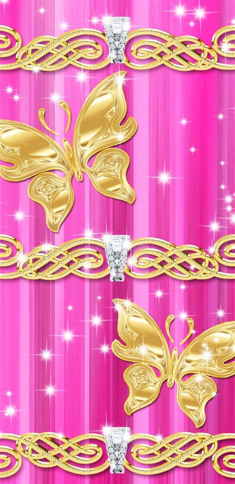 Wallpaper Pink Wallpaper Girly Pretty Phone Wallpaper Bling Wallpaper