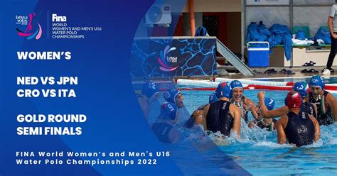 Day 6 Gold Semi Finals Womens U16 Water Polo Championships 2022