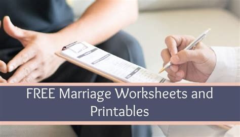 12 Free Marriage Worksheets And Printables Keepers At Home