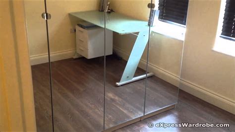 Ikea pax wardrobe sliding door mirror panel only large for 236 high wardrobe. IKEA Pax Vikedal Mirror Door Wardrobe Design - YouTube