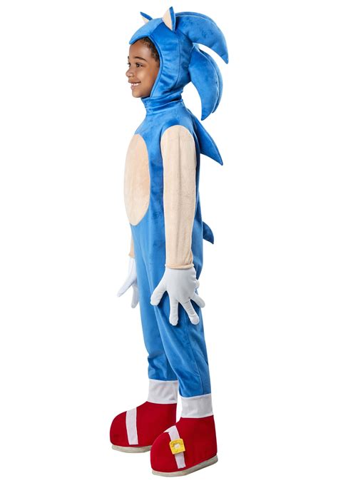 Sonic The Hedgehog Deluxe Kids Costume