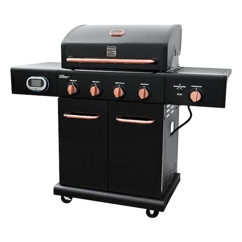 Kenmore Smart Grill With Side Searing Burner Black With Copper Accent 4