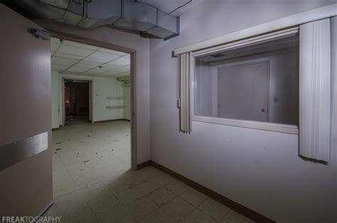 Morgue And Body Identification Room In The Basement Of An Abandoned
