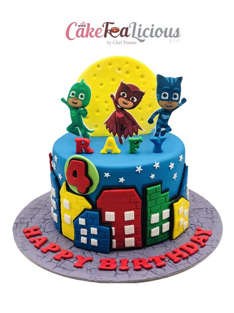 Pj Masks Cake