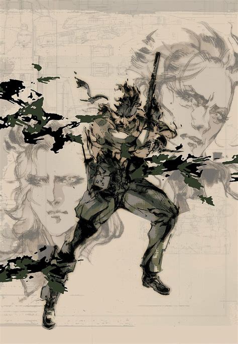 Art Of Metal Gear Solid By Yoji Shinkawa Metal Gear Metal Gear Solid